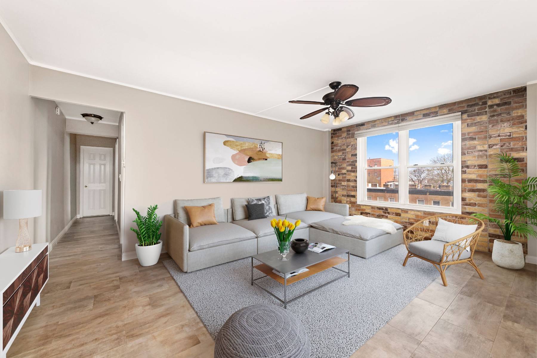 This mint condition real 2 bedroom is an excellent value in an increasingly desirable Brooklyn neighborhood.