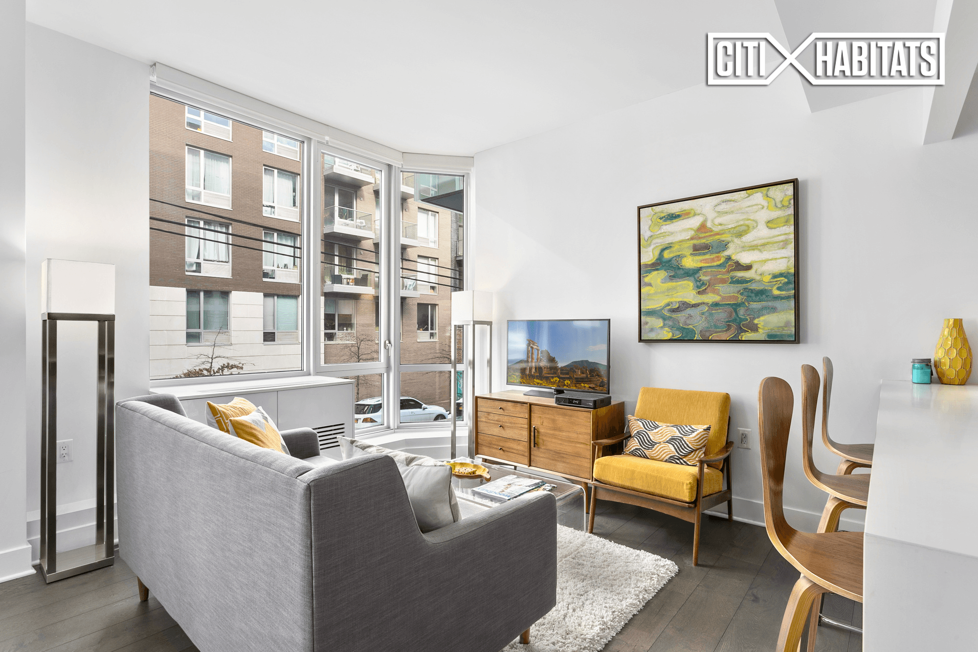 Live large in this newly constructed Alcove Studio home located in the heart of trendy Williamsburg.