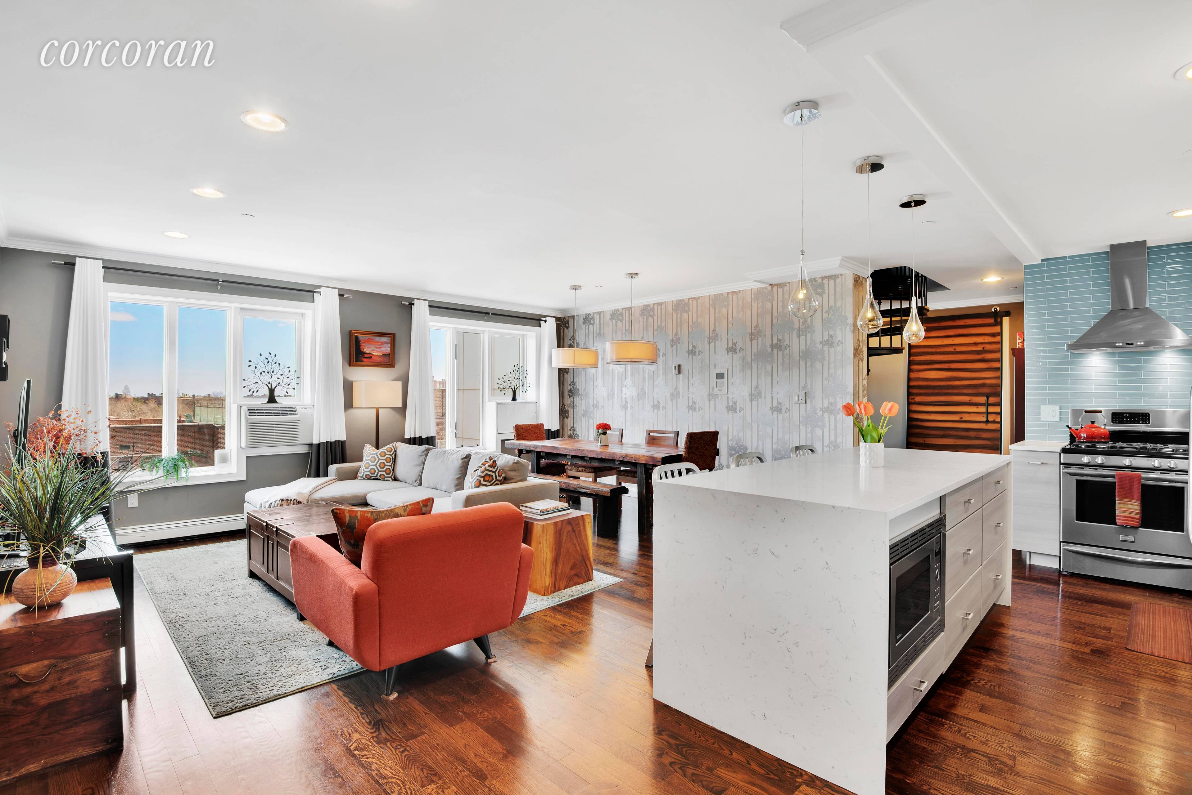 One of few Private ROOF TOPS on the market !