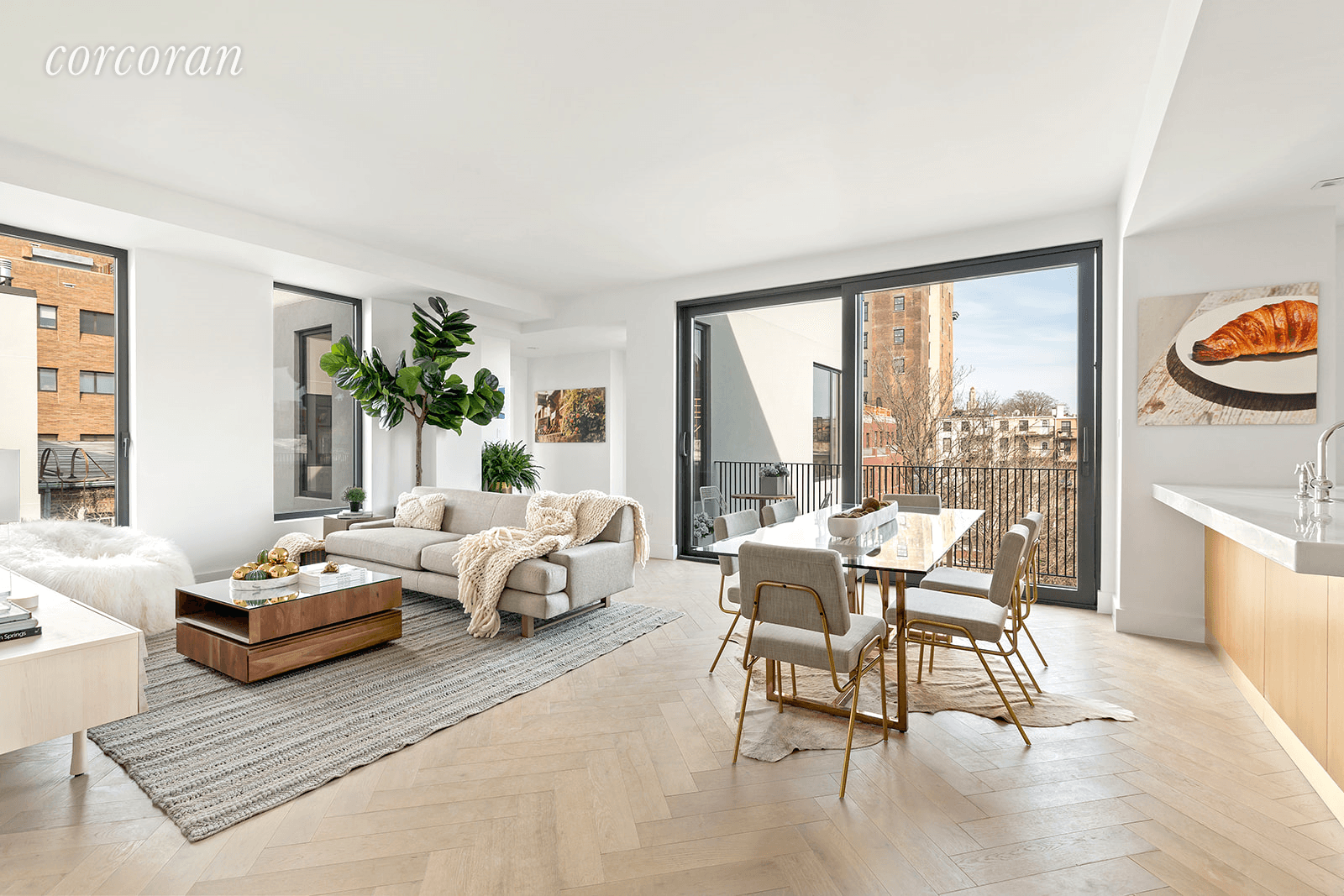 Penthouse E at 78 Amity is the complete package !