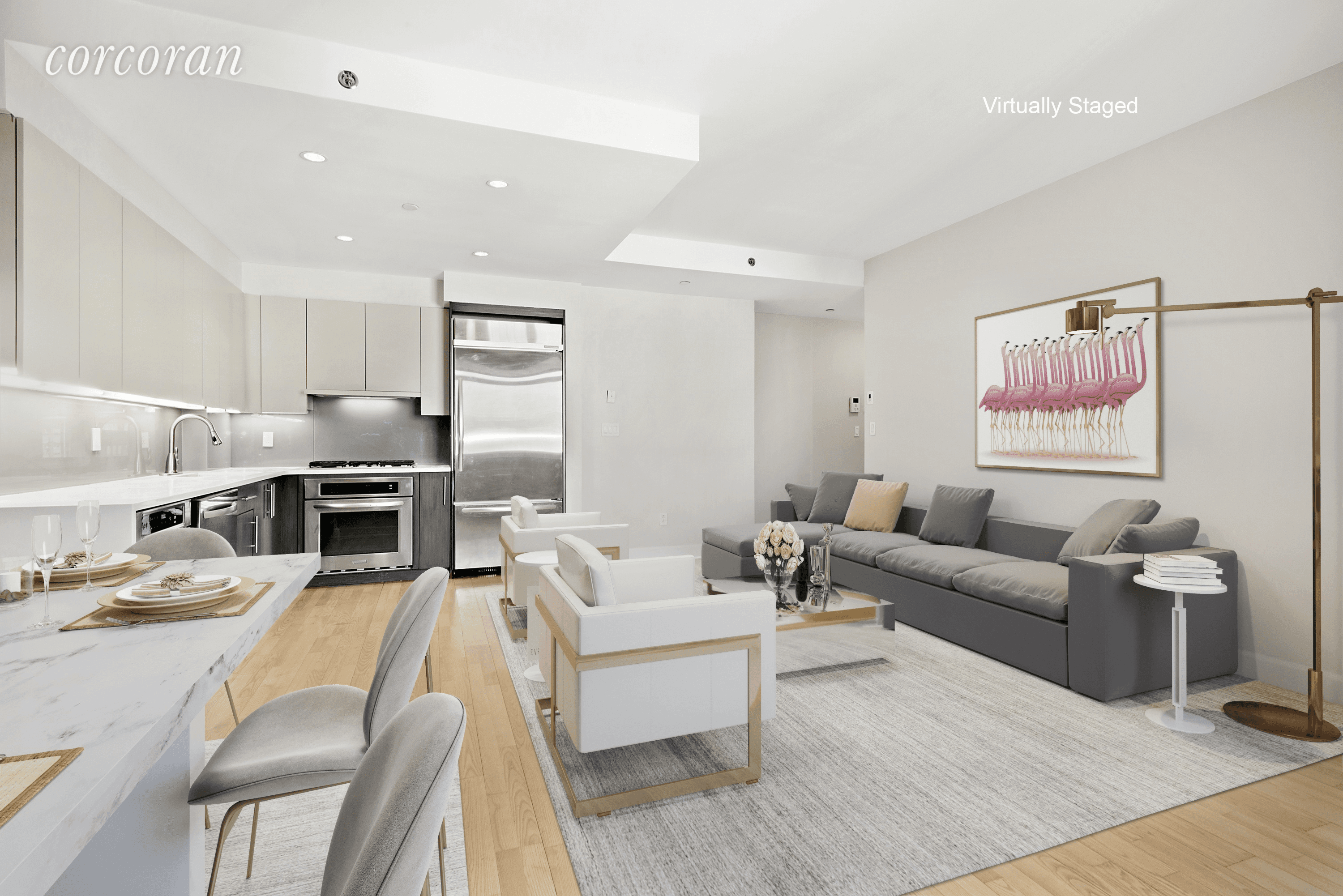 Rarely available, 1 Bed 1 Bath at the APEX Condominium.