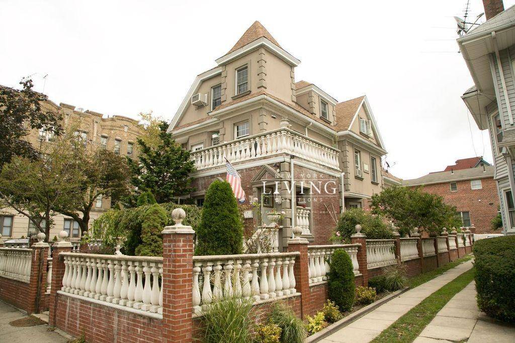 This Magnificent corner property having C of O as office plus two family is located in the top neighborhood, Bay Ridge.