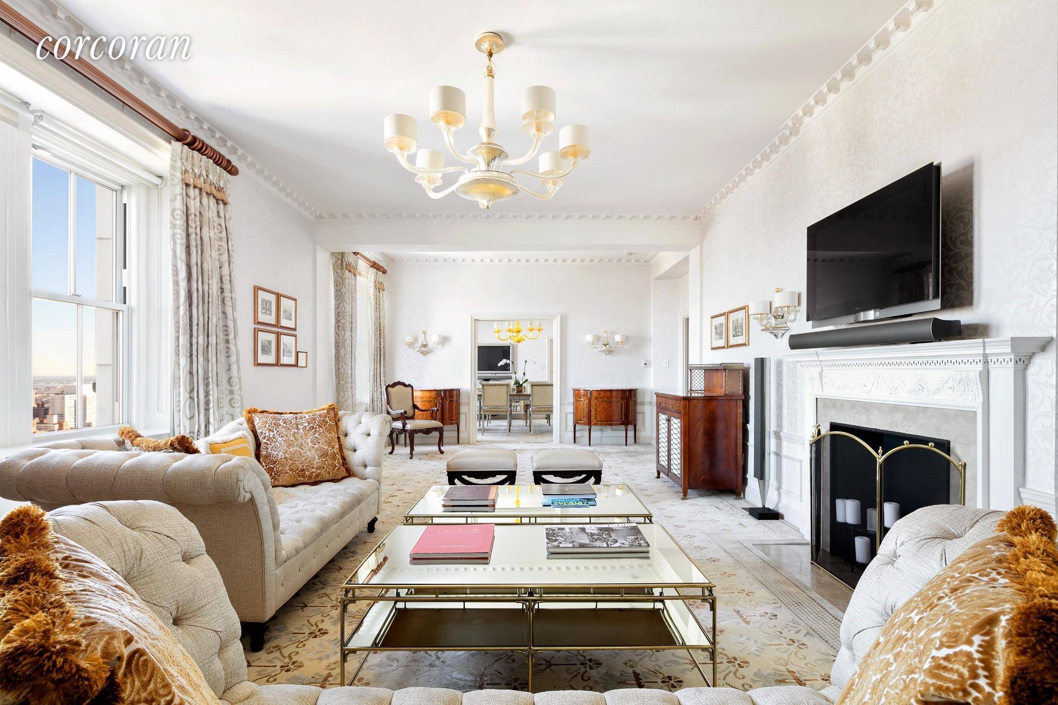 This exclusive property offers the rare opportunity to rent an entire floor at The Pierre Hotel and live in complete luxury, tranquility, and privacy.