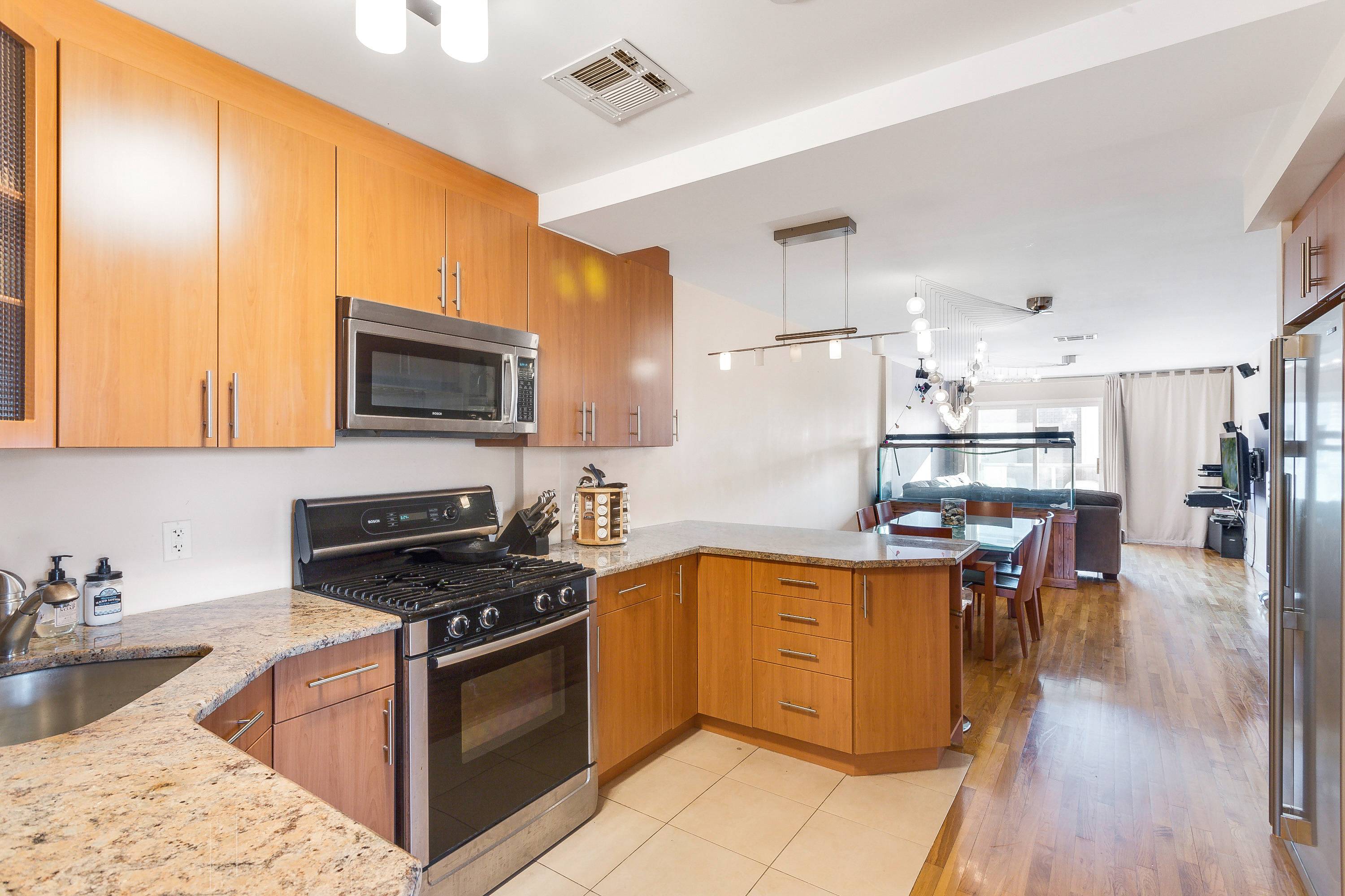 Rarely Available Full Floor Loft Style Three Bedroom Condo Residence In Sheepshead Bay!
