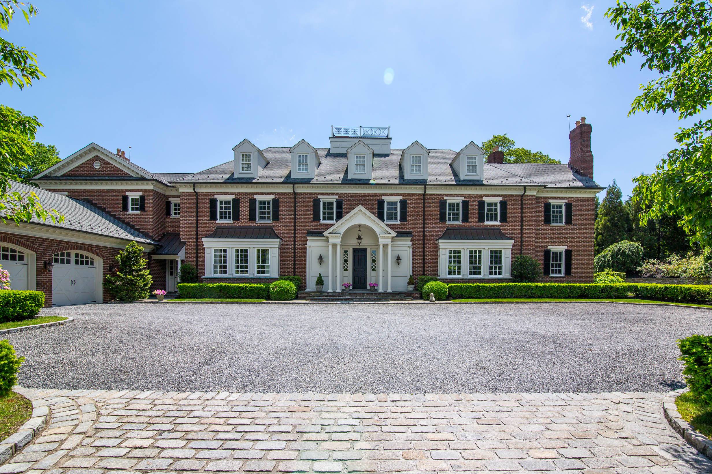 Magnificent Brick Georgian Estate on 2.3 Acres in Melville