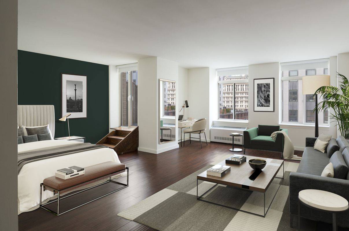 Luxurious NO FEE Studio with Dining Alcove in FiDi