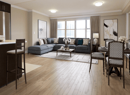 Lower Manhattan 1 Bed & Home Office APT in Modern Luxury Building