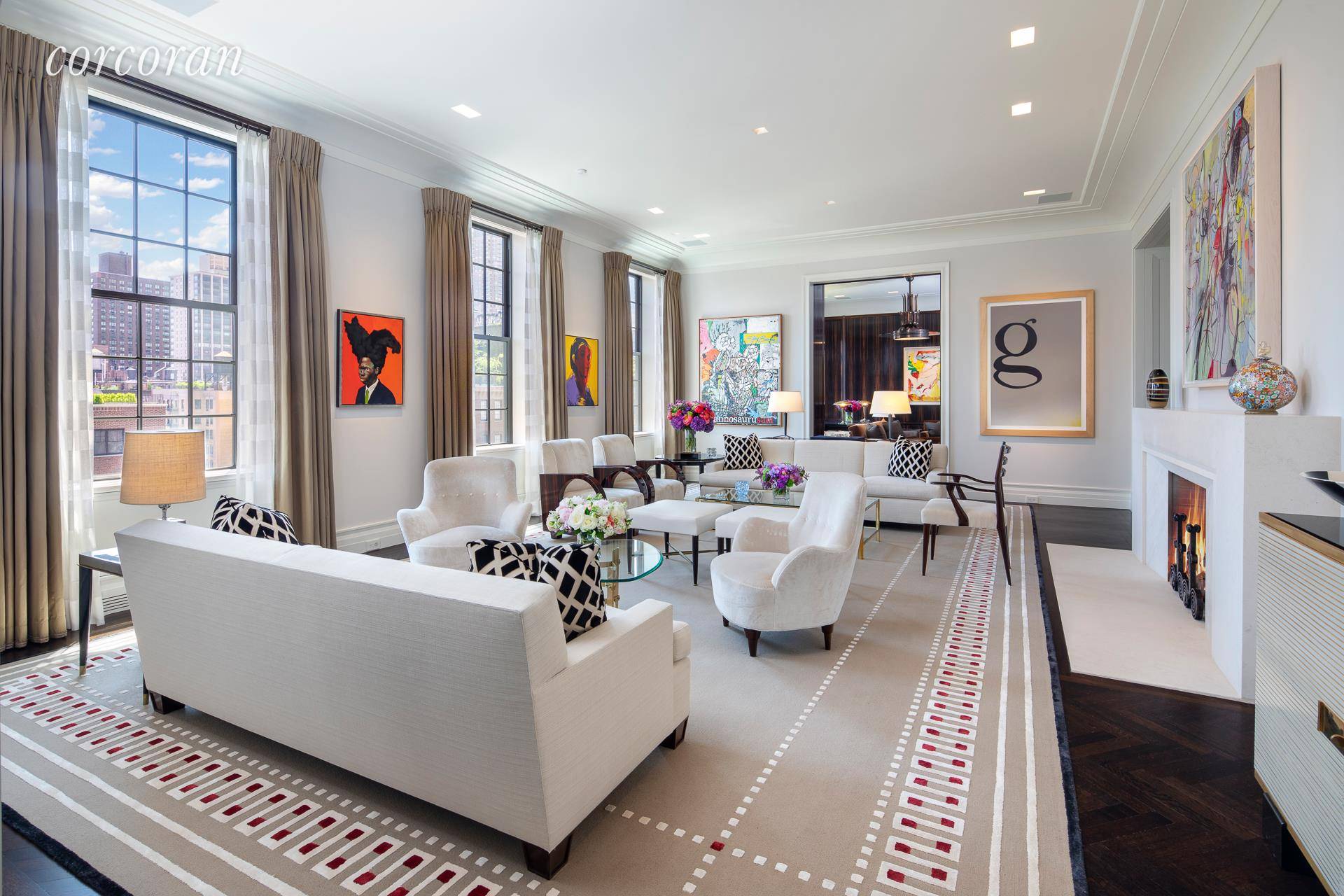 Perfectly situated on the 14th Floor of 778 Park Avenue, Rosario Candelas most coveted building, this spectacular sun flooded full floor residence is a true architectural masterpiece that combines grand ...