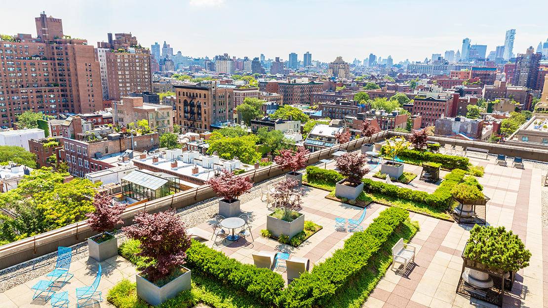 West Village Open Loft-style Studio with a Large Alcove, Beautiful Open Kitchen, Abundant Closet Space and River Views.