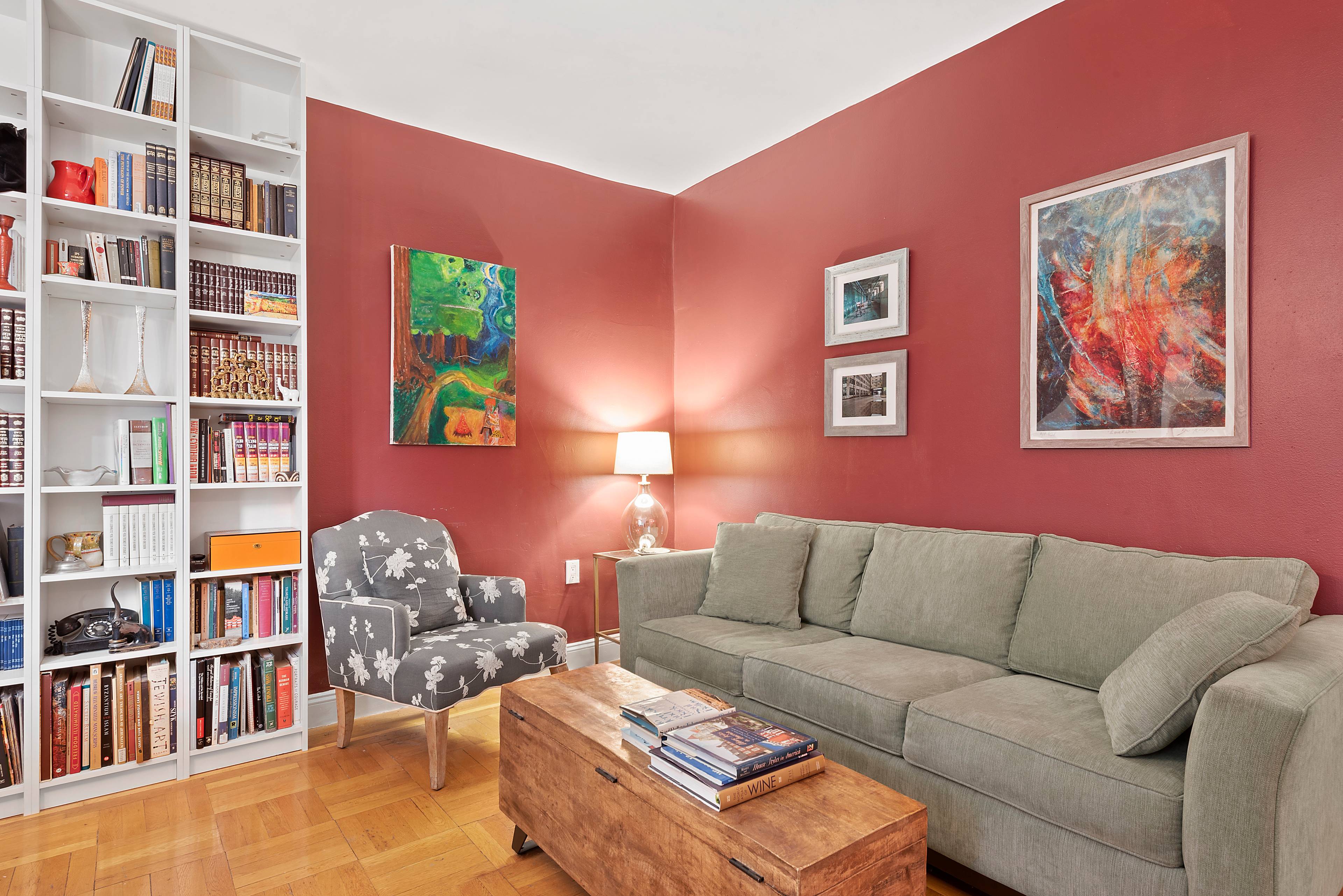 BACK ON THE MARKET ! ! ! Located in the heart of Hudson Heights, this tranquil pre war walk up has been tastefully renovated.