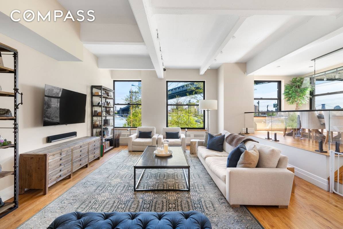 Authentic Brooklyn loft in the iconic Clock Tower Condominium.