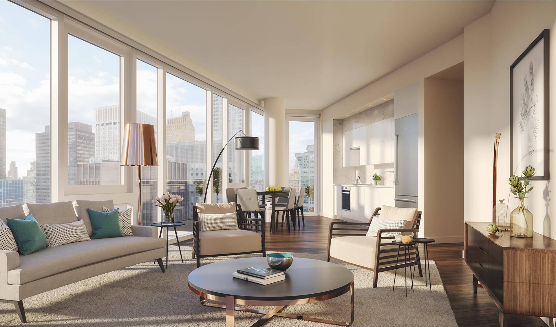 Splendid Two Bedroom in Luxury Doorman Building