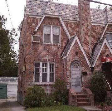 Single family, 3 bedroom semi-attached brick house in Rego Park, Queens (Forest Hills Real Estate)