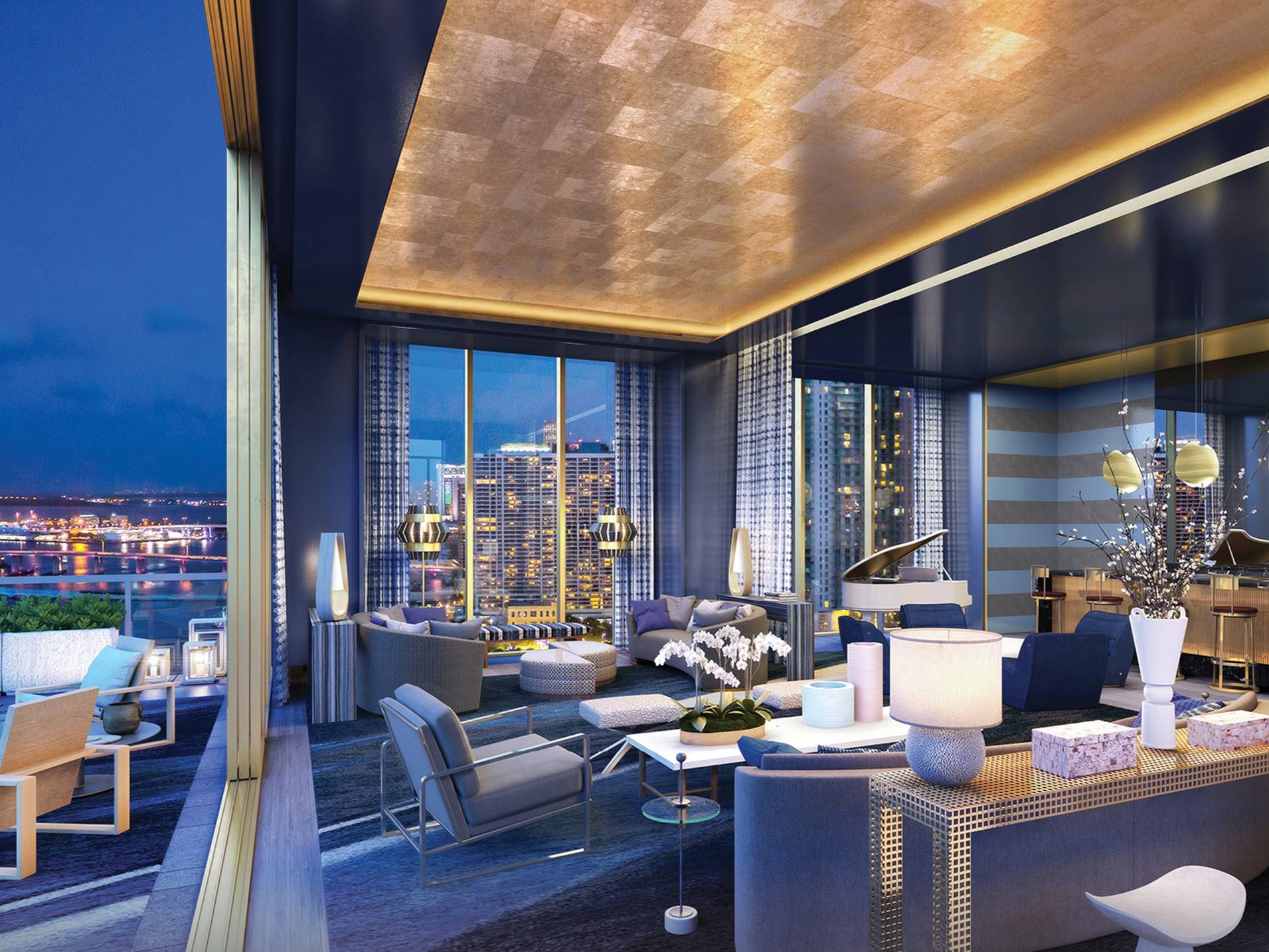 Elysee Miami Luxury water front residences - Full Floor -