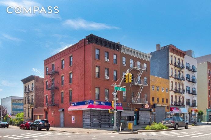 Built in 1900, this 4 story walkup building with 3 apartments, 1 commercial space consists of 4, 492 SF.