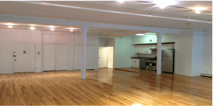 New York City TRIBECA LOFT FOR RENT . Duane Street . 1000sf -- $4950/month
