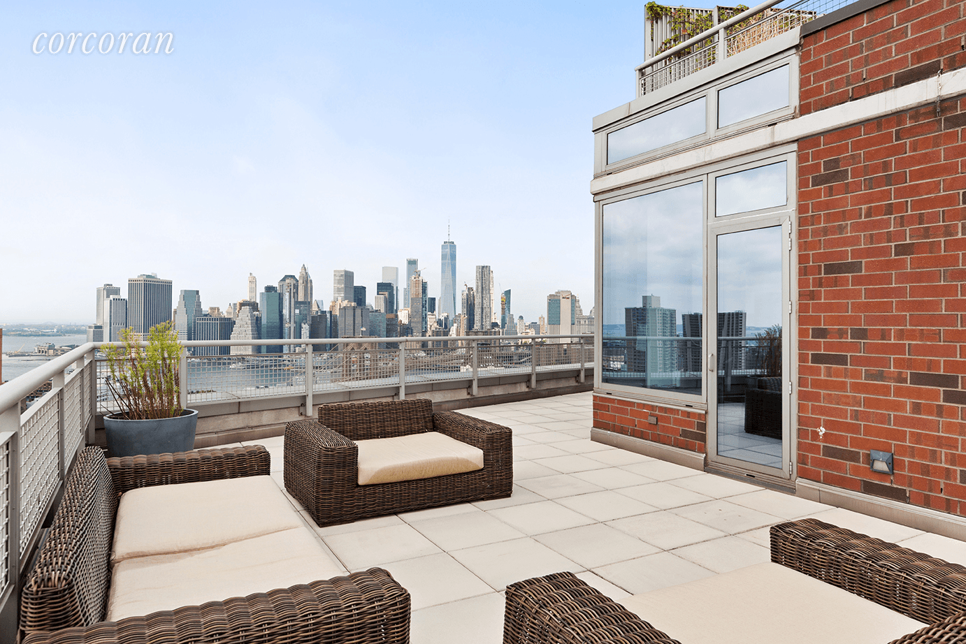 Dont miss the best apartment at 100 Jay Street, Dumbos tallest and most iconic building with its striking curved faade and interiors designed by Andres Escobar.