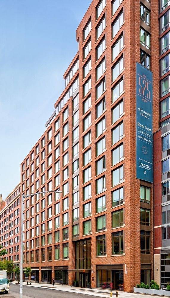 The largest 2 bedroom in the entire building! Available now at 525 W. 52nd!