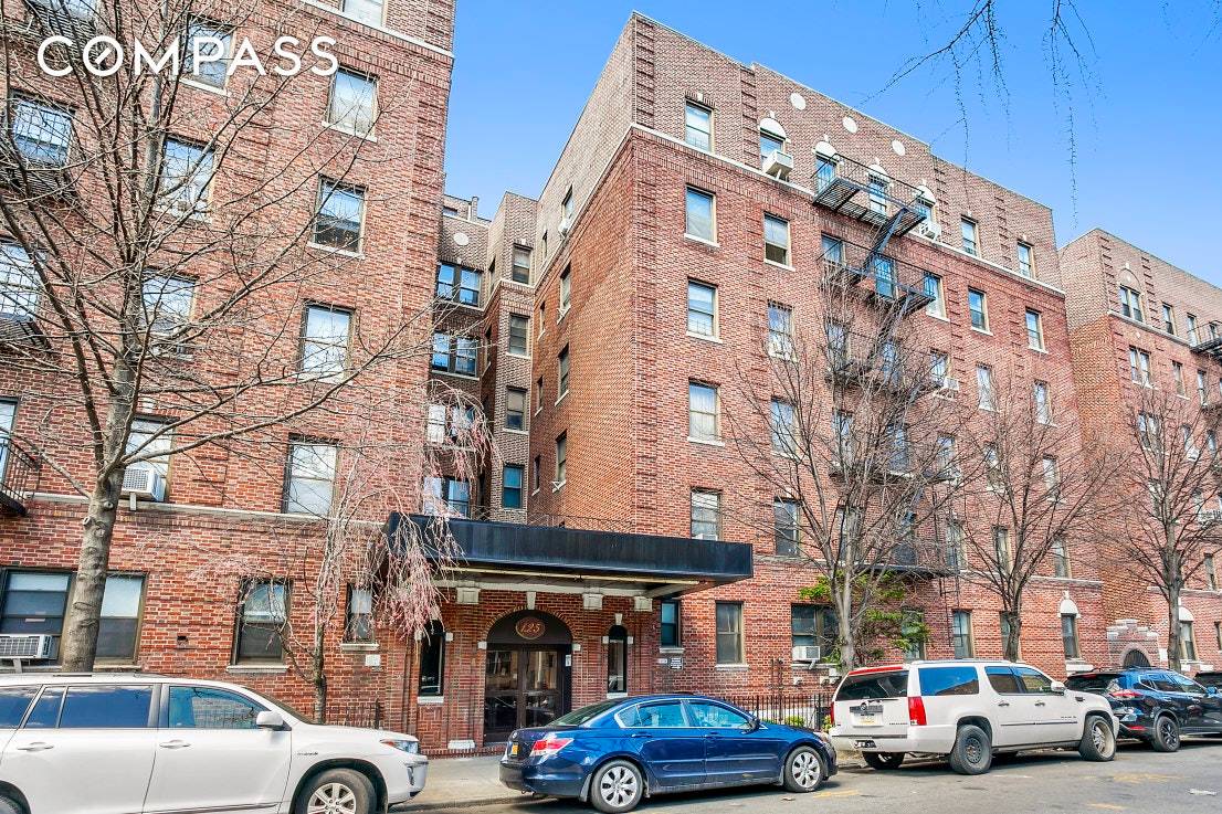 This Art Deco inspired one bedroom co op is filled with Old World Charm.