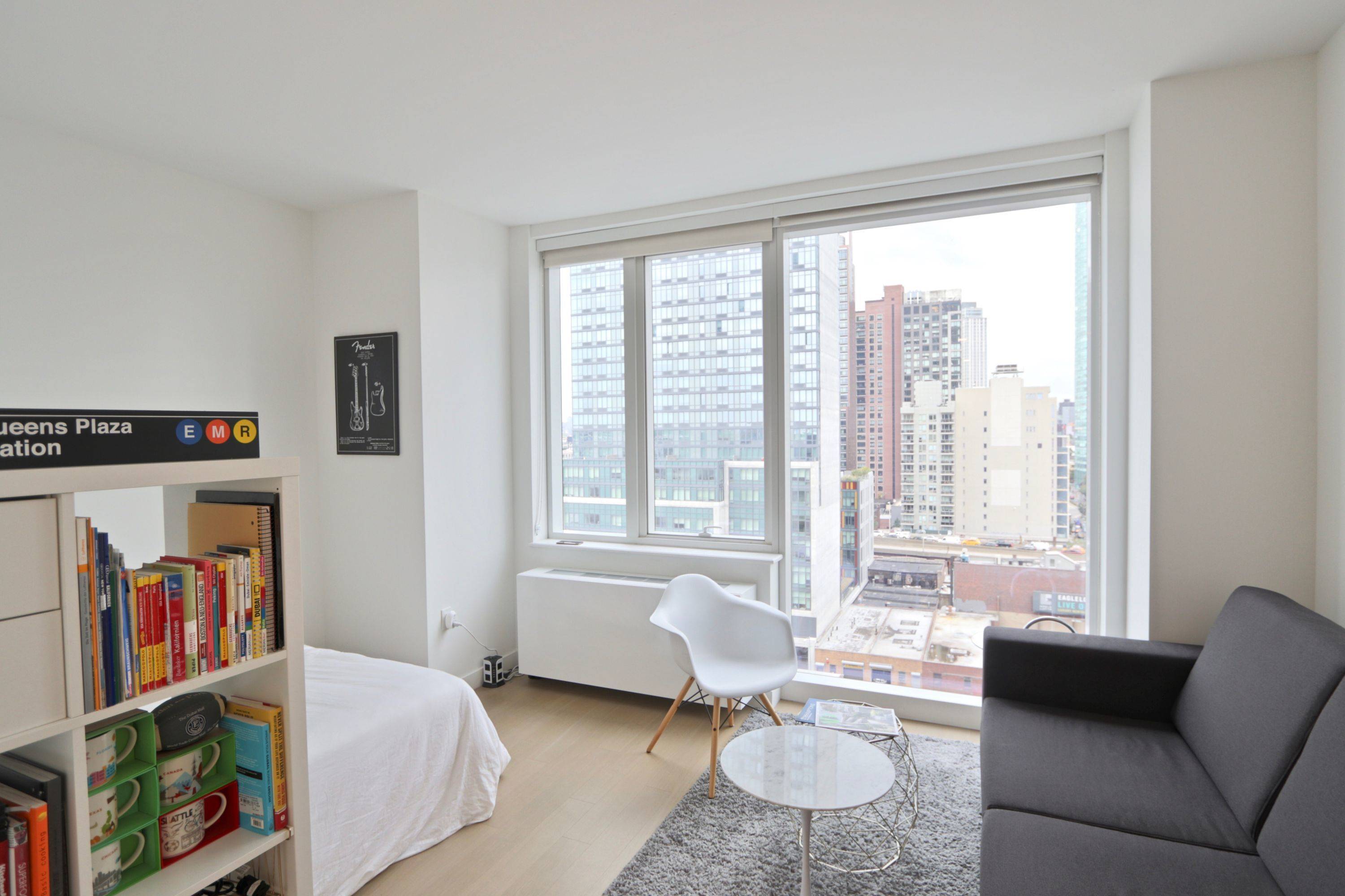 NO FEE ! Lease take over opportunity available December 3rd, with option to renew in March for this sun drenched studio with in unit washer and dryer and dishwasher.
