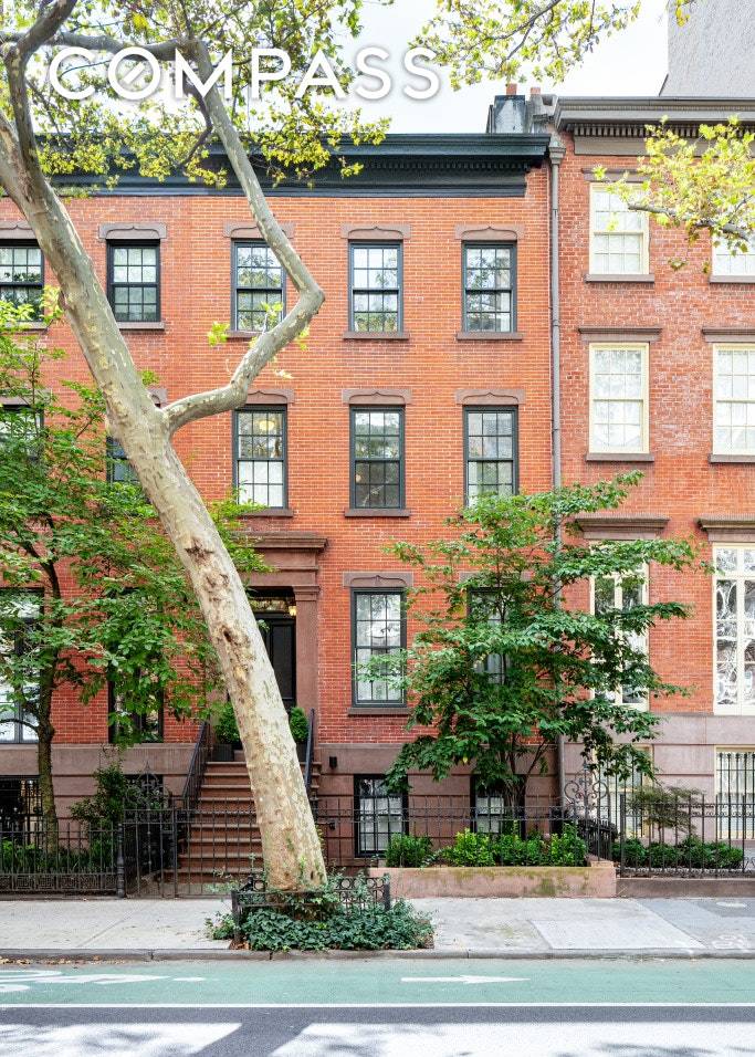 Enjoy the finest in West Village living in this expansive, light filled townhouse offering four bedrooms and a multitude of outdoor spaces on a quintessential tree lined Village block.