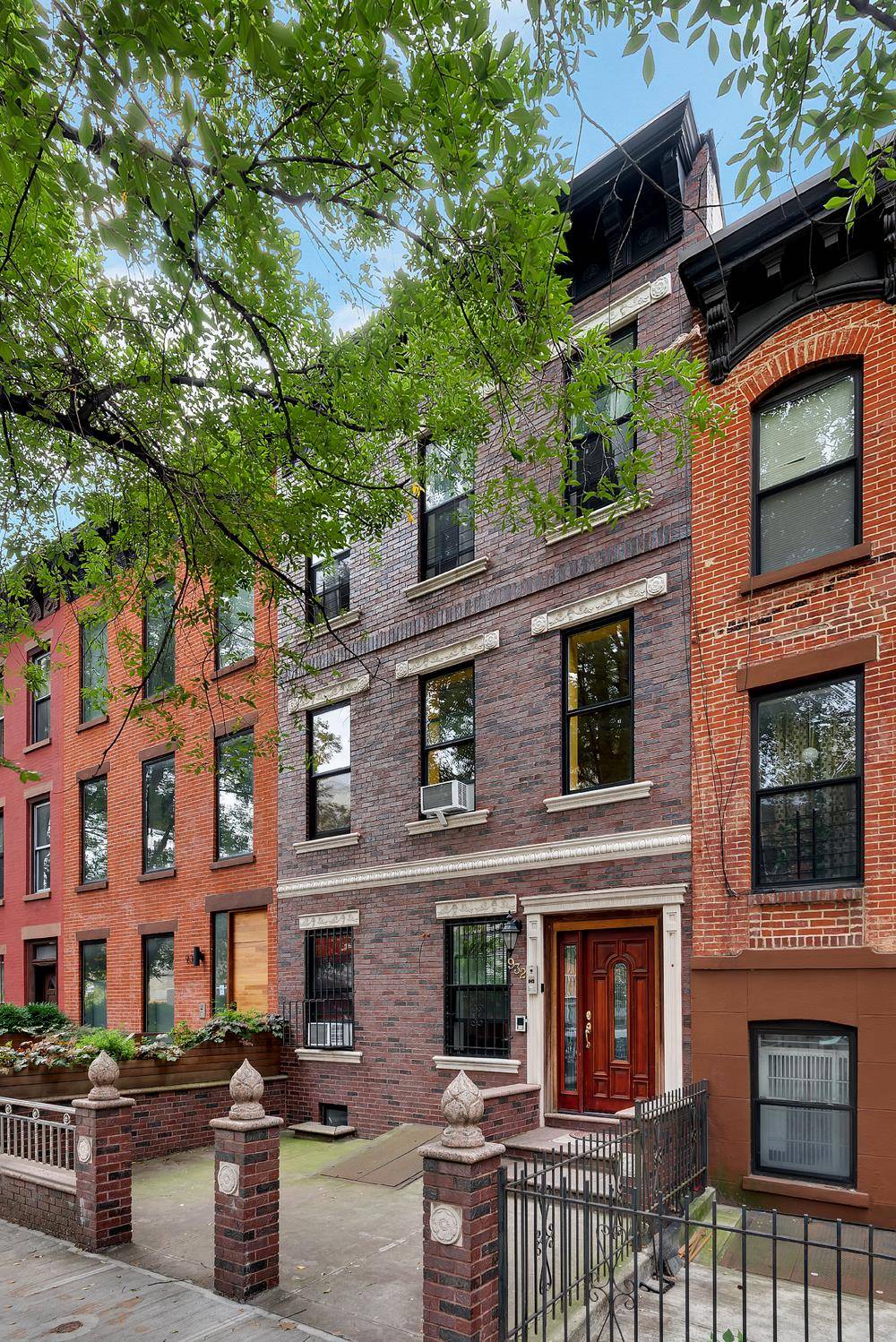 Brand new to market and an amazing opportunity to renovate this 20ft wide brick house on a great tree lined block in Crown Heights Prospect Heights Border !