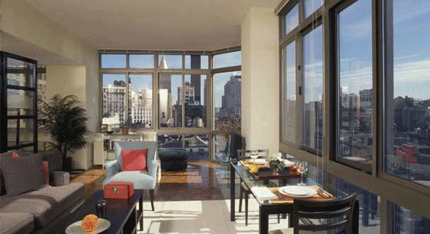 Chelsea 2 Bedroom/2 Bathroom CORNER Apartment- SPECTACULAR PANORAMIC VIEWS!!