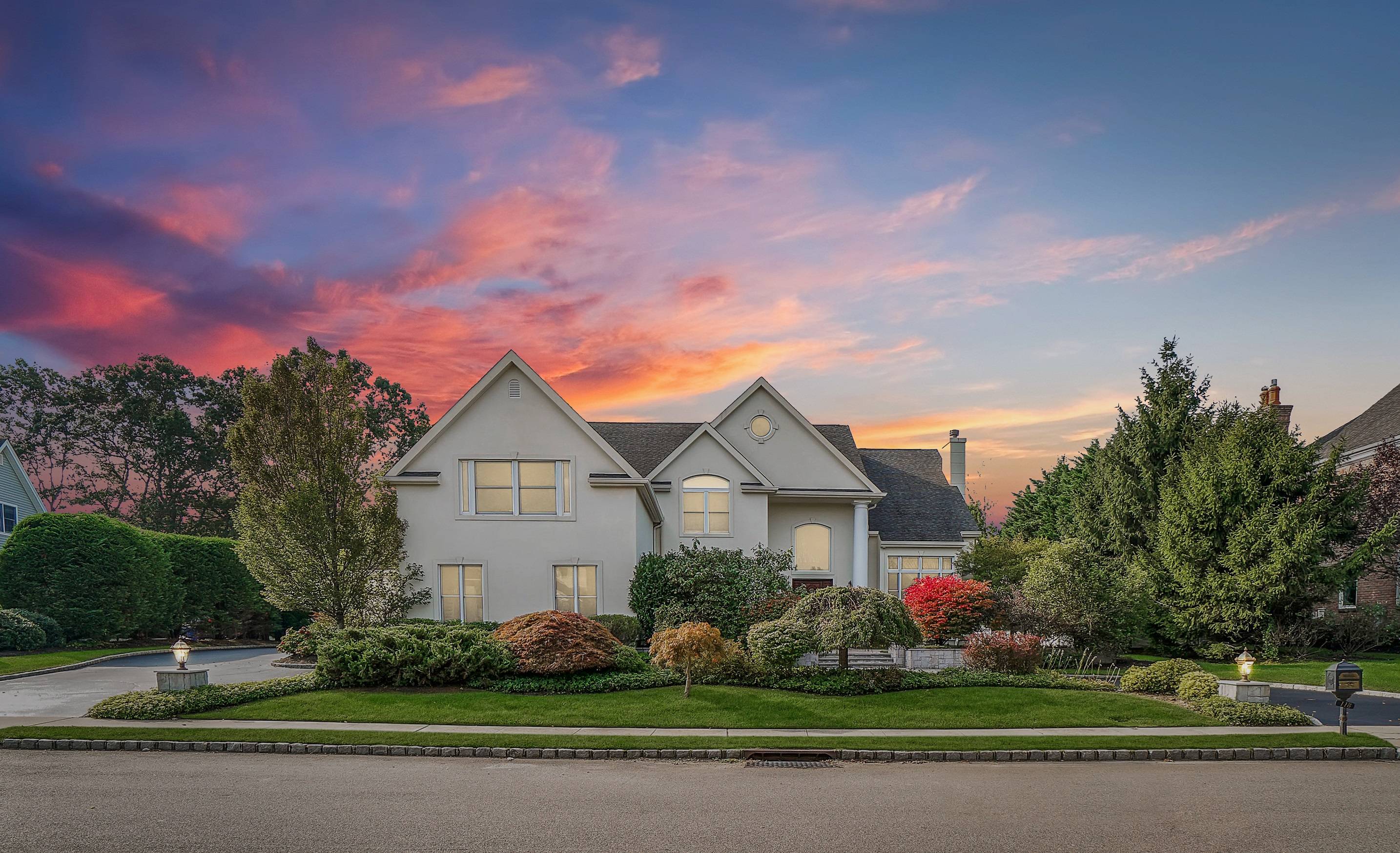 Majestic 5,200 Sq. Ft. Colonial Located In The Prestigious Dix Hills Gated Community of Country Pointe.