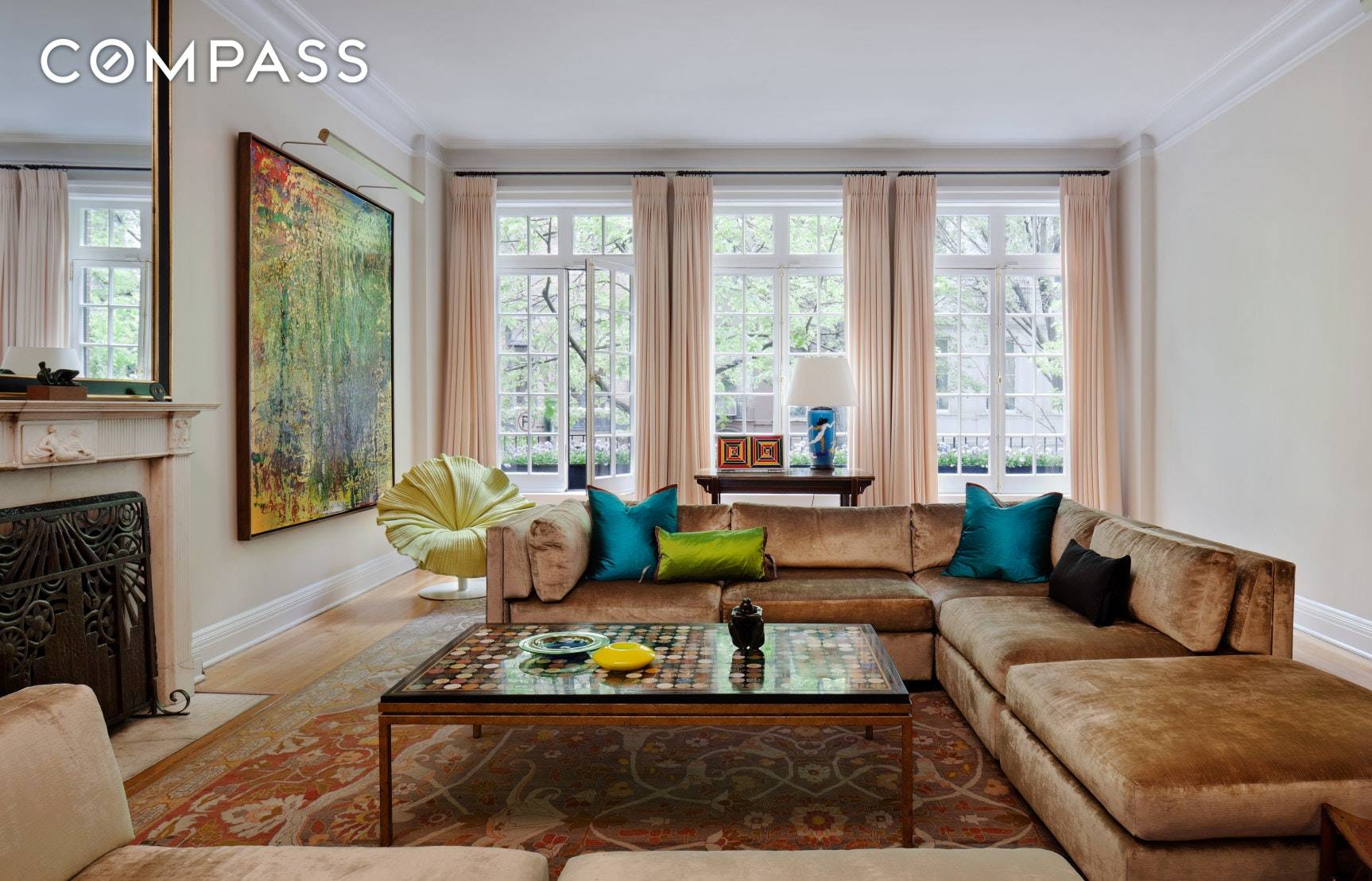 Neo Federal Townhouse just off Fifth Avenue With 5 stories and a width of approximately 20', the elevatored house contains 6, 150 square feet, elegant entertaining rooms, 7 bedrooms and ...