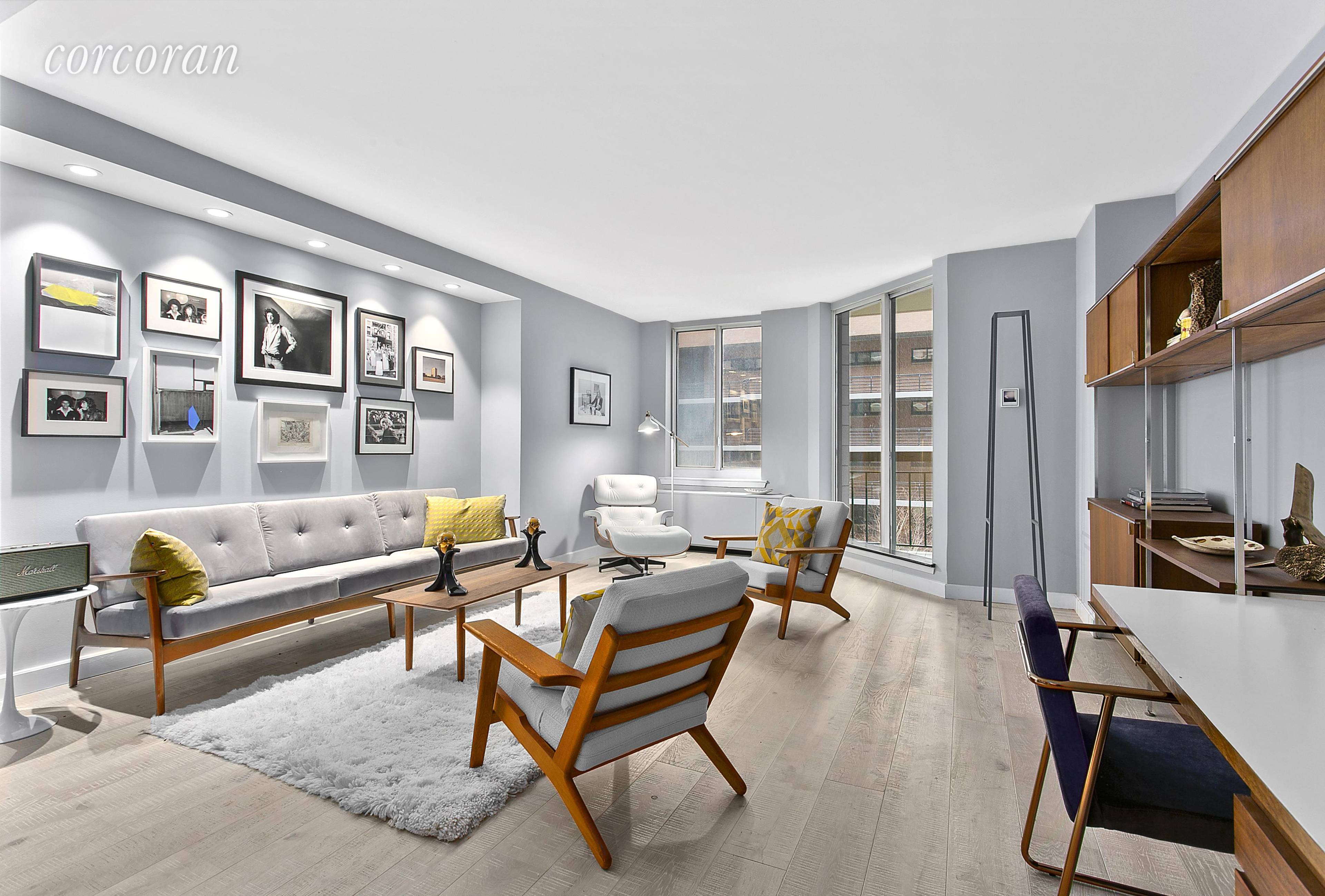 PRICED TO SELL ! PRICE DROP for his luxurious over sized 1BR 1BA condo with private balcony located at 1 Rector Park is spacious, meticulously renovated and located in one ...