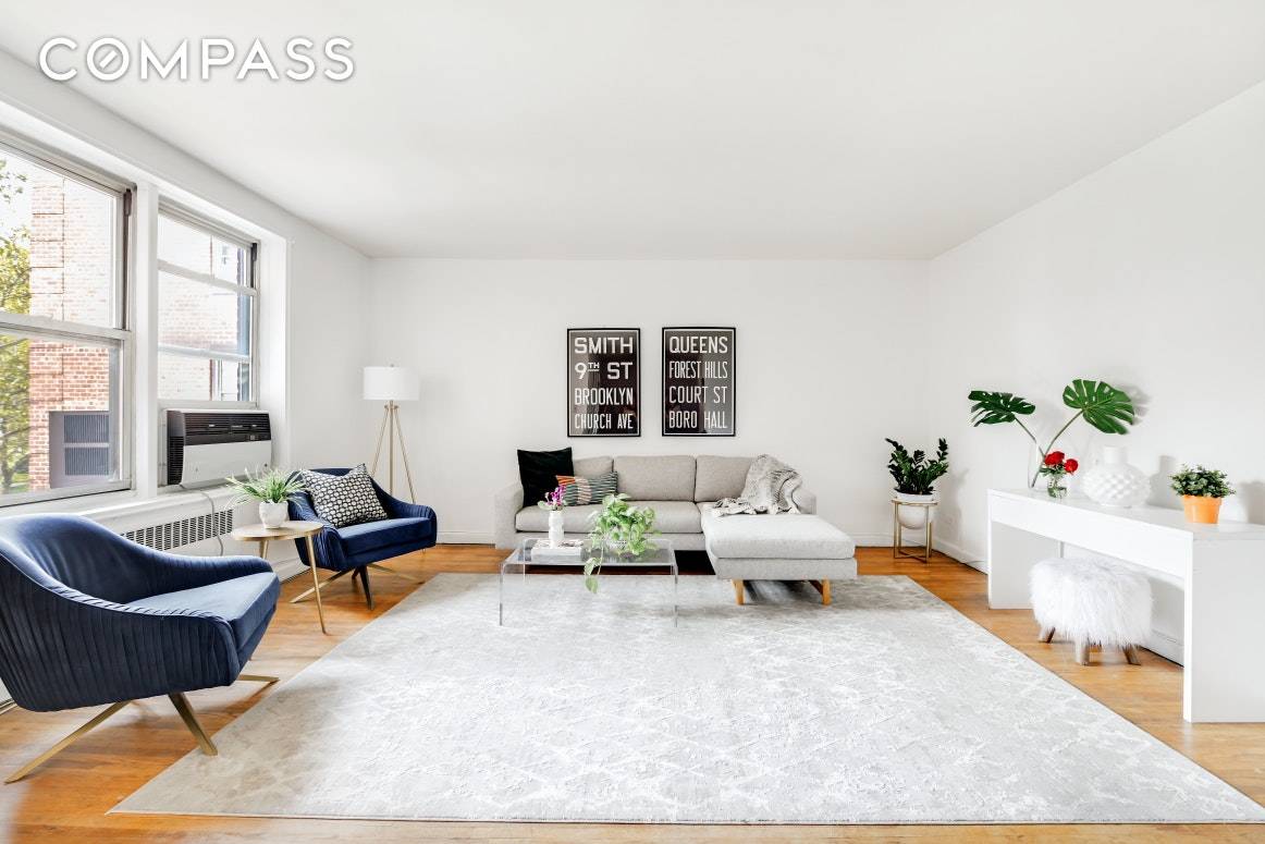 This incredibly spacious one bedroom apartment in the coveted Windsor Terrace neighborhood offers a unique opportunity to live in a well maintained elevator building with a vibrant sense of community ...