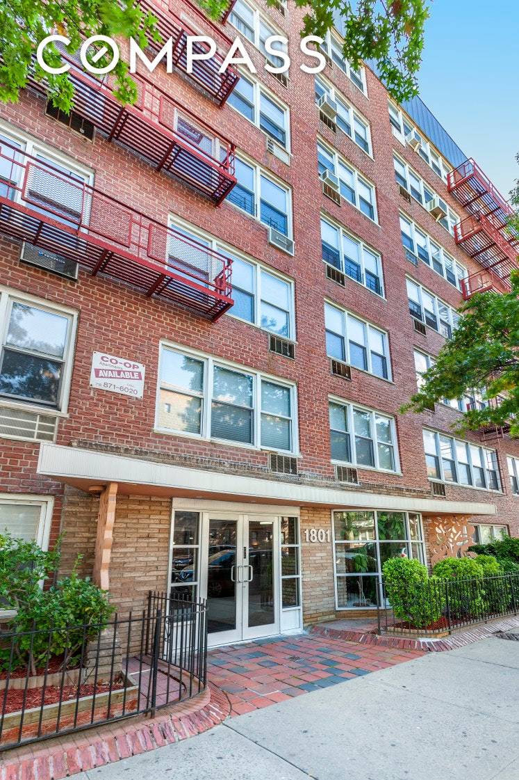 Fantastic opportunity to fully customize and renovate an oversized, top floor, extra large two bedroom apartment with 1.