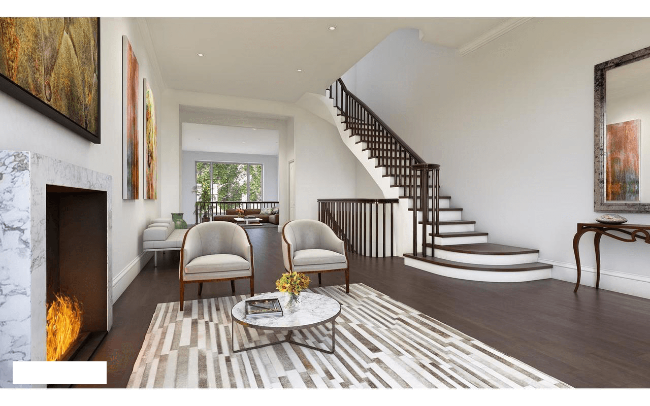 Newly Renovated Townhouse with Stunning Finishes for Rent on the Upper West Side.