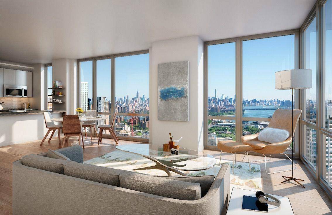 Huge 2 Bedroom Penthouse in Downtown Brooklyn