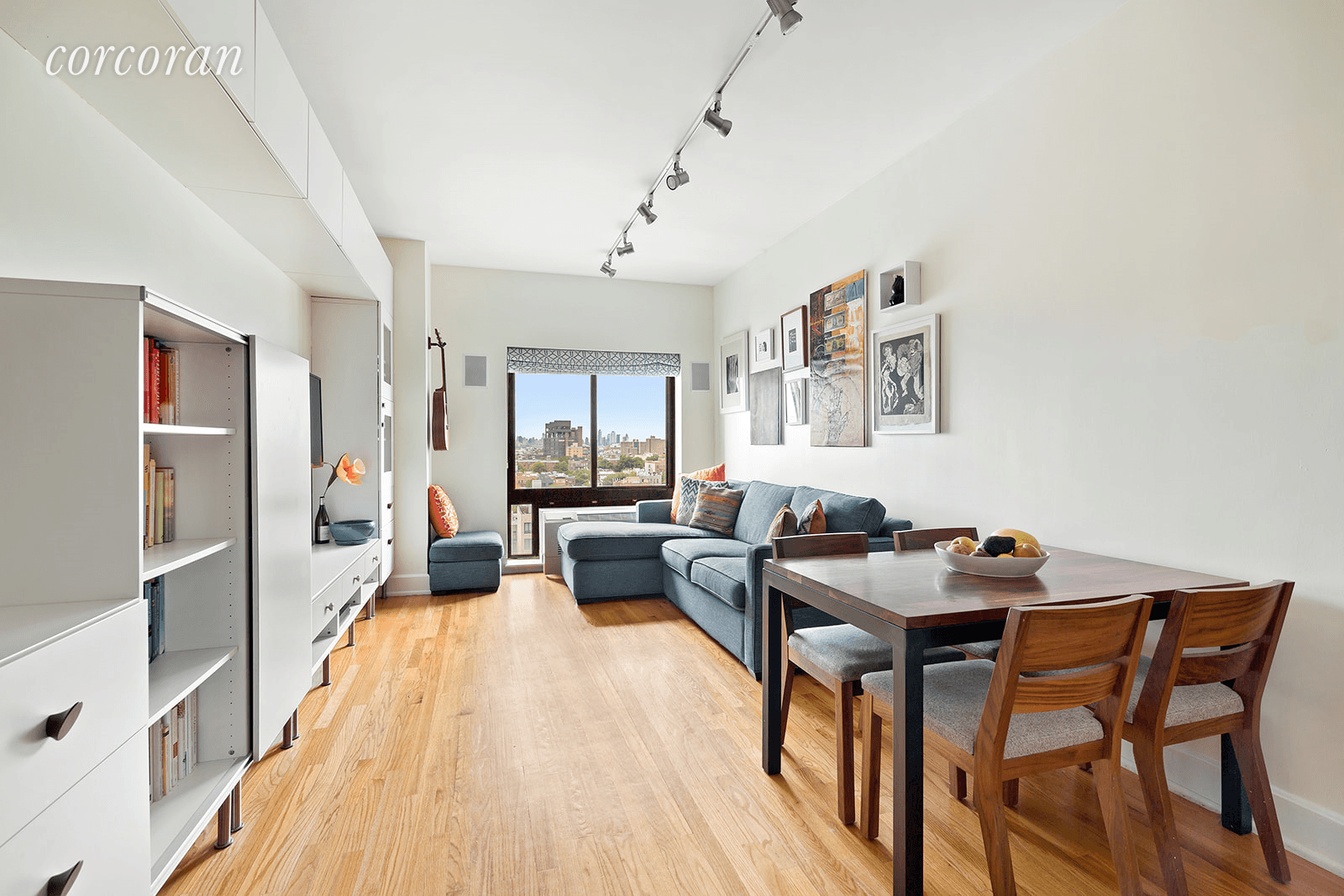 Perched atop Bedford Stuyvesant sits this spacious two bedroom, two bath home at The Shelton.