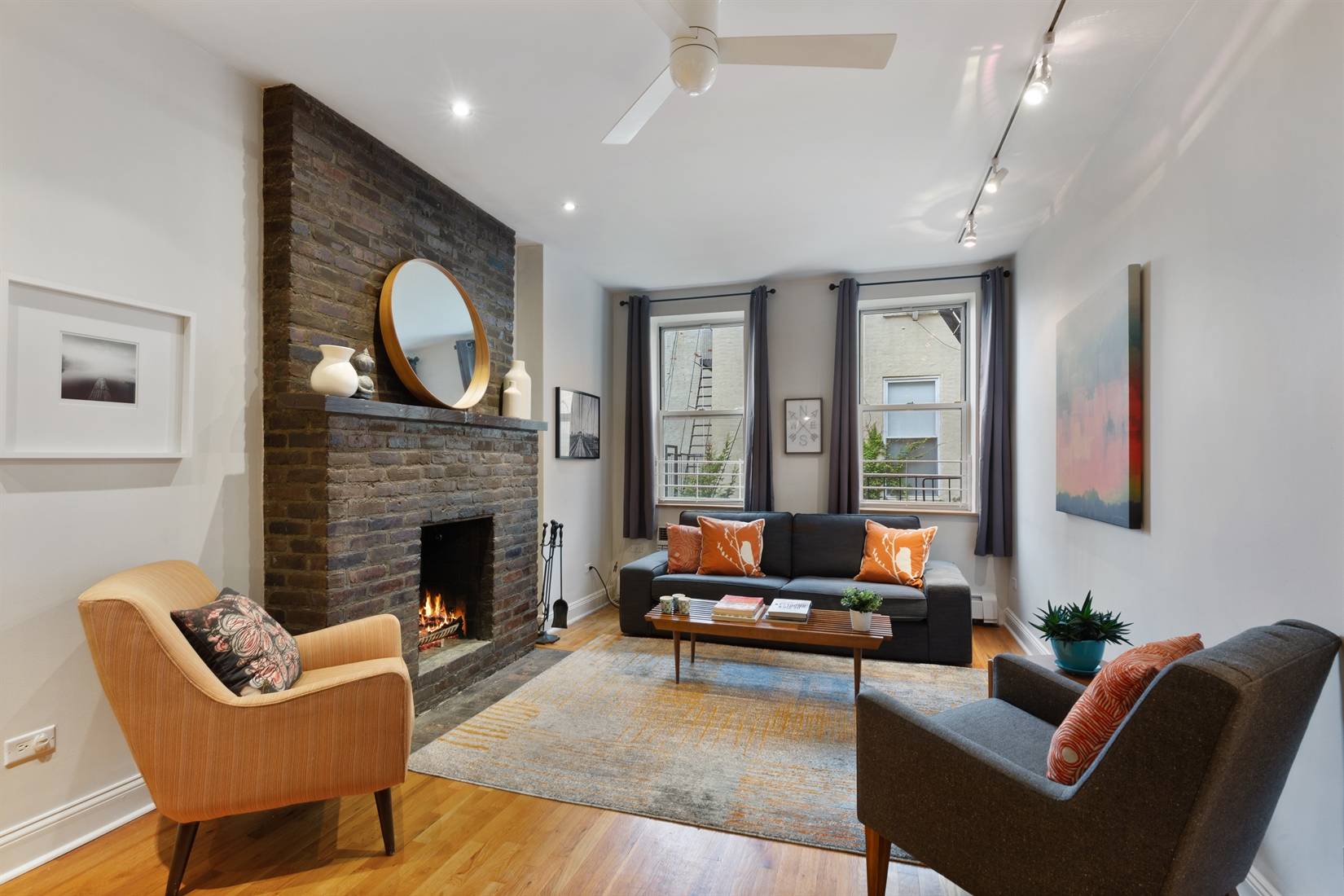 This lovely two bedroom apartment in the heart of Park Slope offers a tranquil escape from the bustle of the city, while being centrally located and surrounded by all that ...