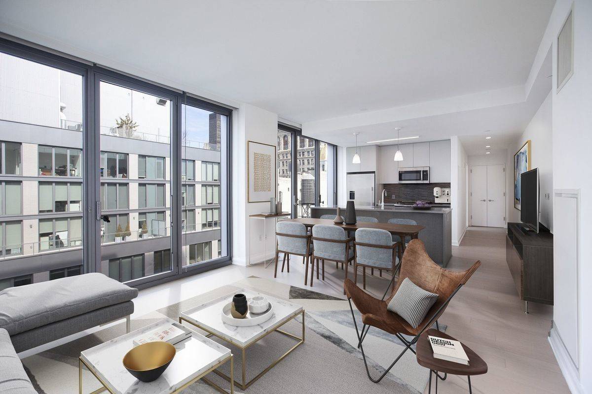 Enormous Split 2 Bedroom Penthouse in the Heart of Flatiron! NO BROKER'S FEE.