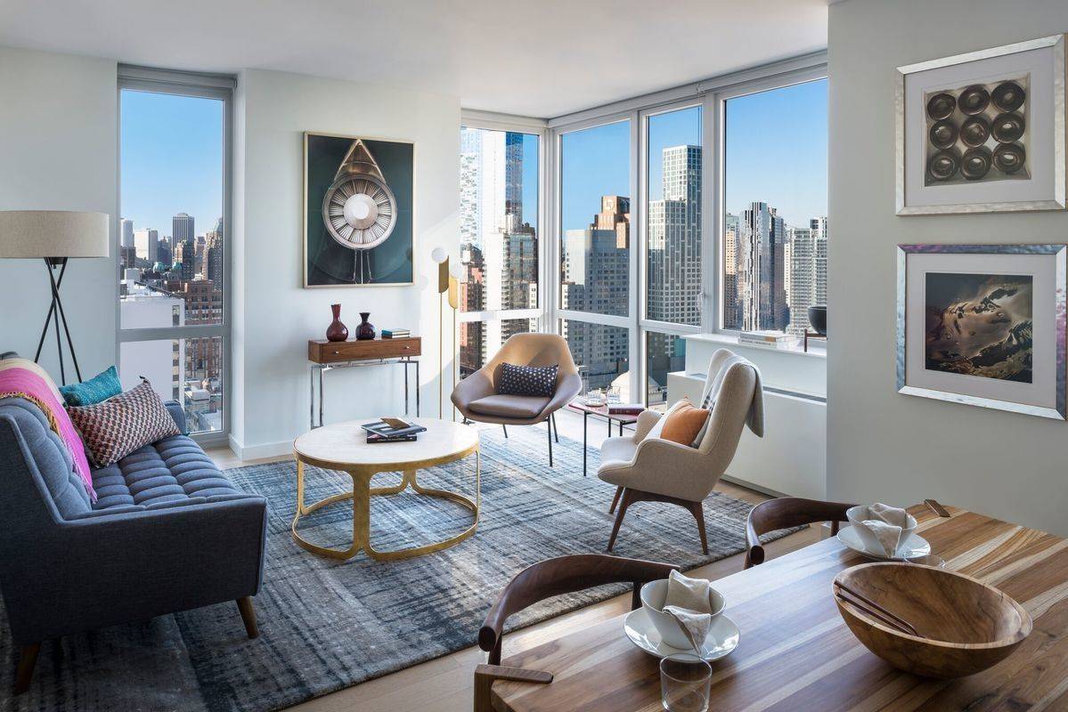 No Fee Luxury 2 Bed/2 Bath Apartment in Amenity Filled Luxury Downtown Brooklyn Building with W/D in Unit