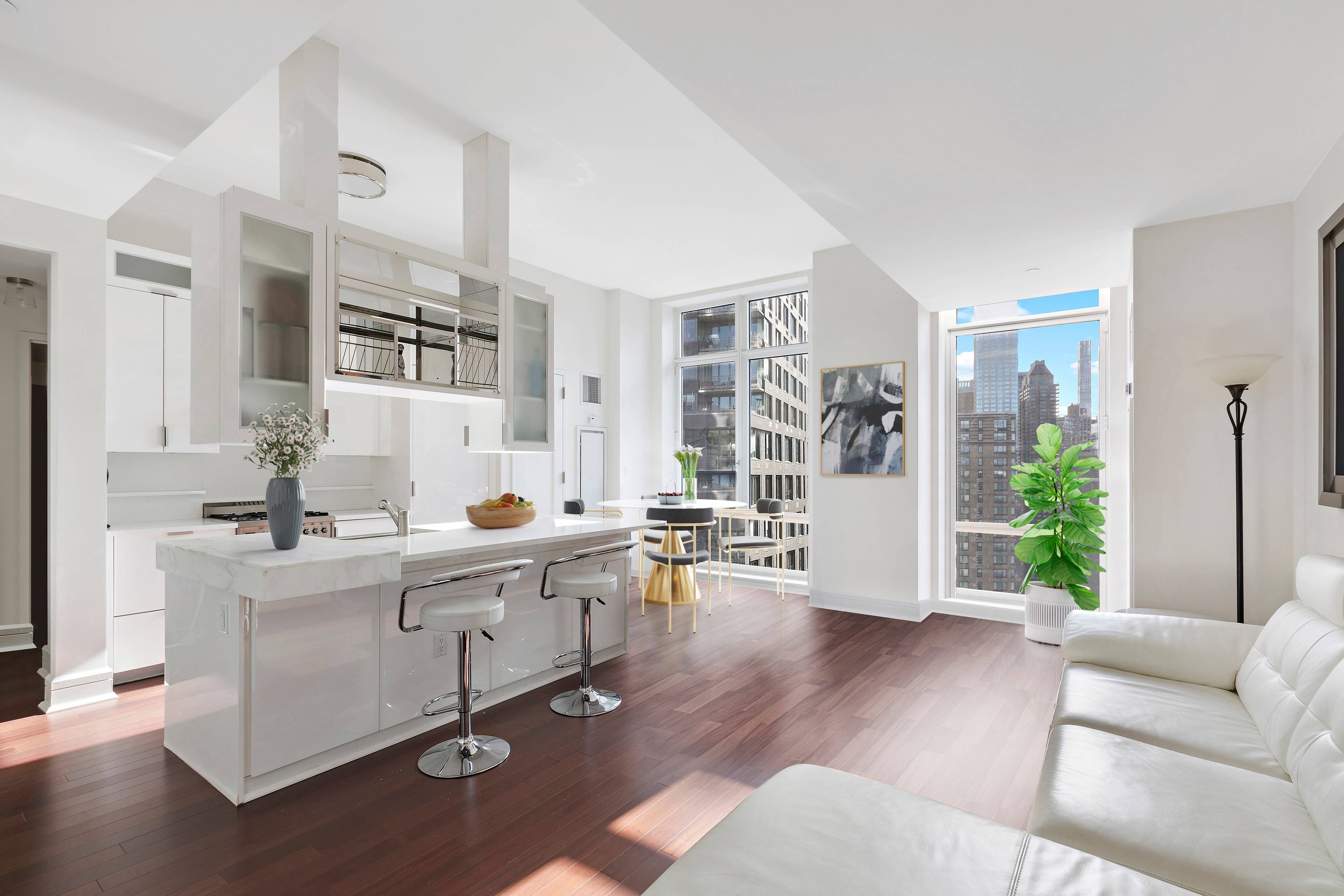 Spacious 1 Bed with EXTRA HIGH Ceilings, Floor to Ceiling Windows & City Views for Sale