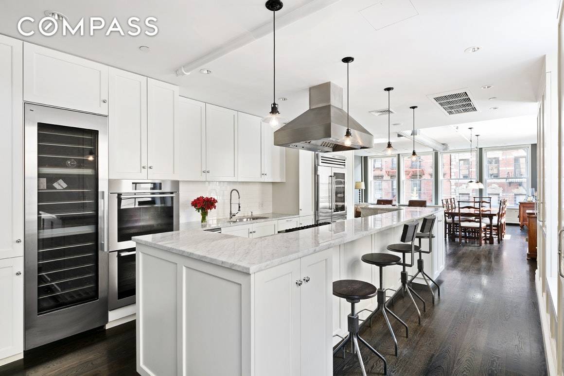 Neatly nestled on one of the most charming and quintessential blocks in SoHo, find residence 4 5 at 140 Sullivan Street a twelve room, six bedroom, four and a half ...