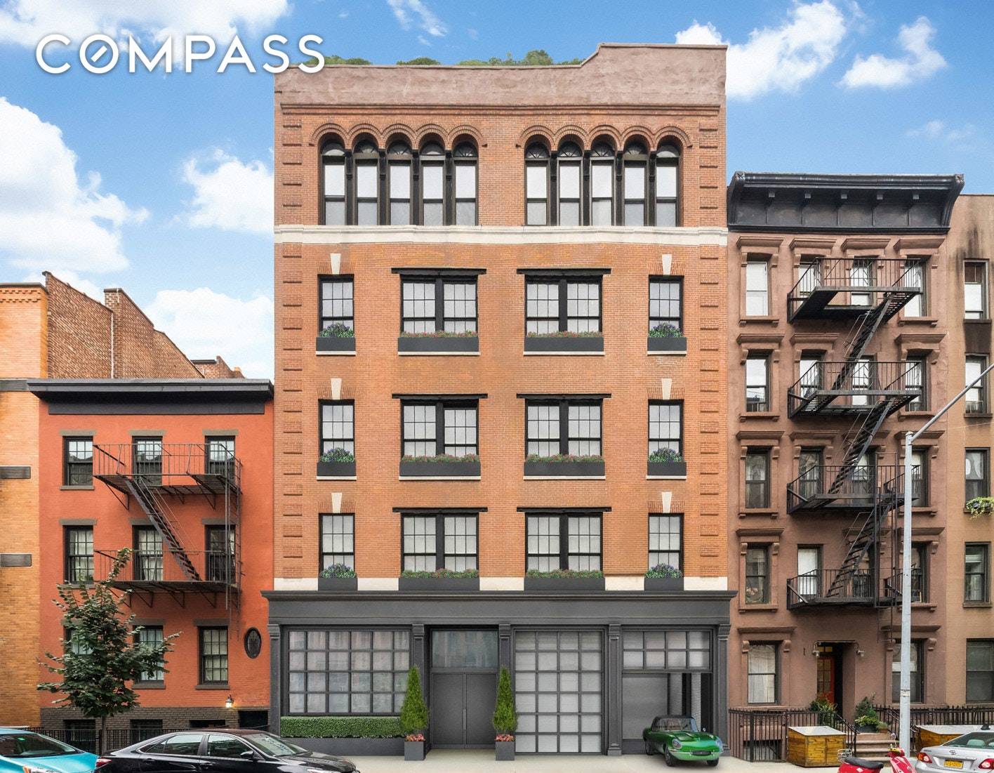 332 West 11th represents the most rare breed of properties in the highly coveted West Village an ultra wide building suitable for a Mansion sized single family home.