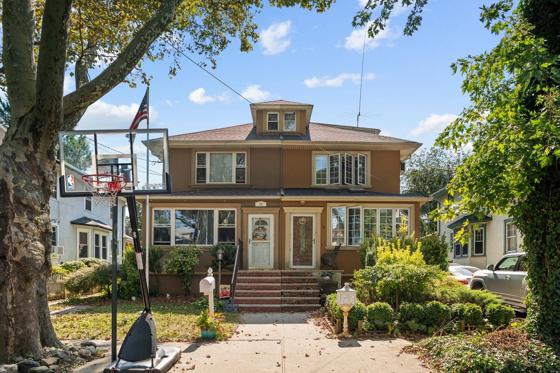 Semi Detached Single Family Home with Private Driveway.