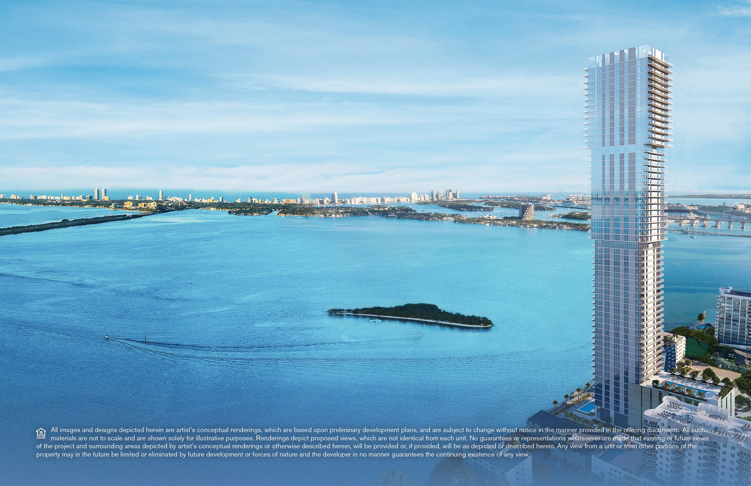 Miami - Whole Level Apartment Space at Elysée by the Bay
