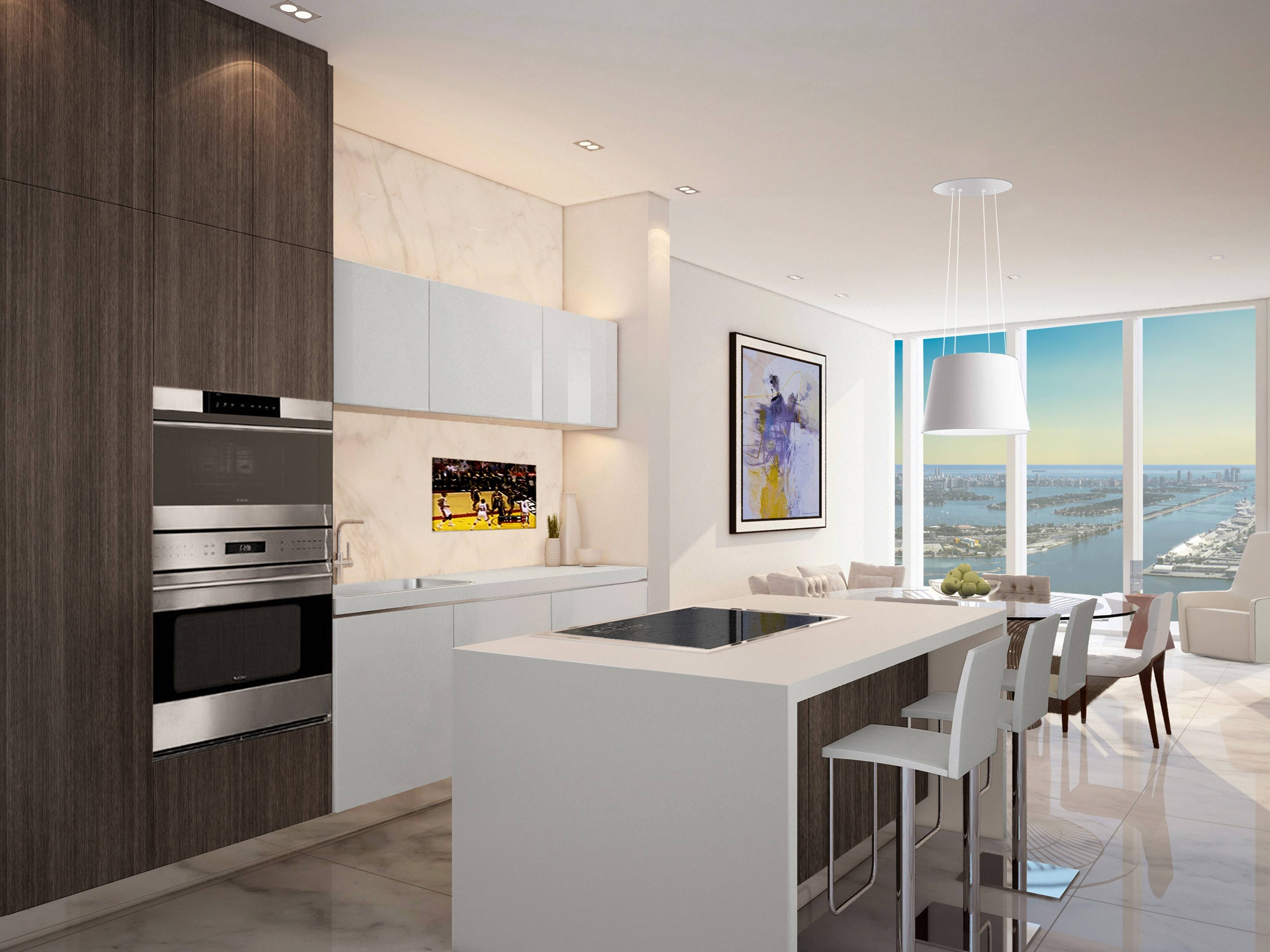 BRAND NEW CONSTRUCTION 2 Bed + DEN /2 Baths LUXURY UNIT at PARAMOUNT MIAMI WORLD CENTER.