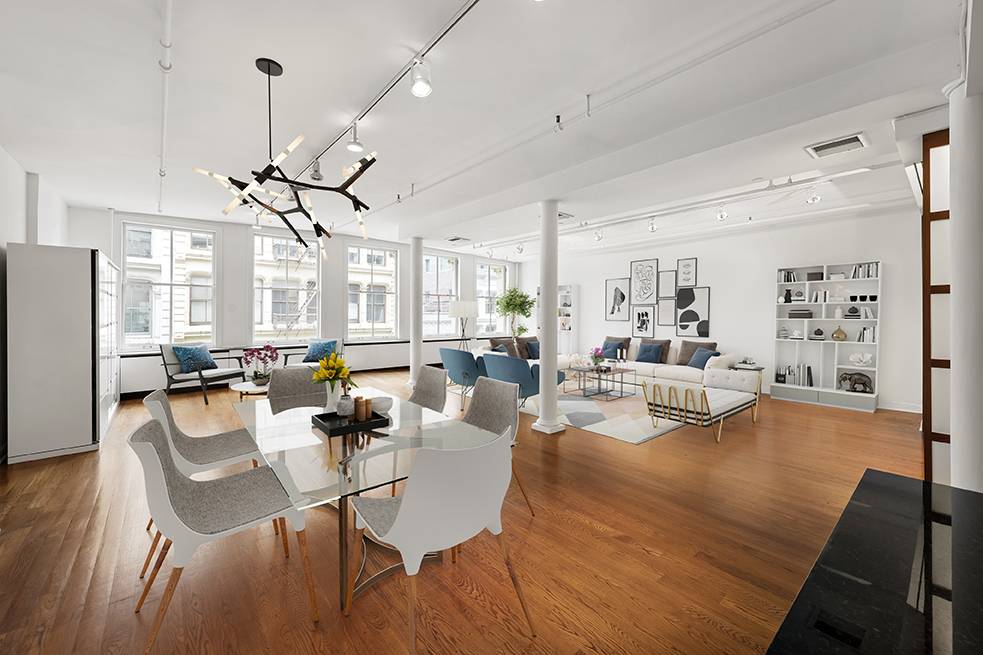 Luminous Floor-Through SOHO Loft