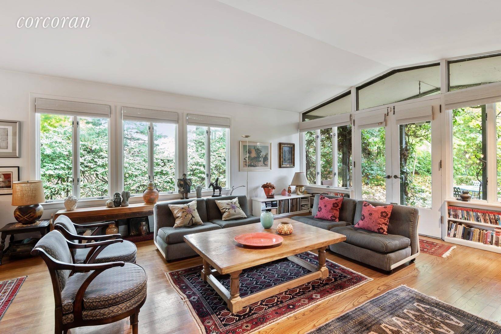 Spacious and serene Riverdale home located in the heart of the desirable Hudson Hill section, close to Wave Hill and the Estate Area.