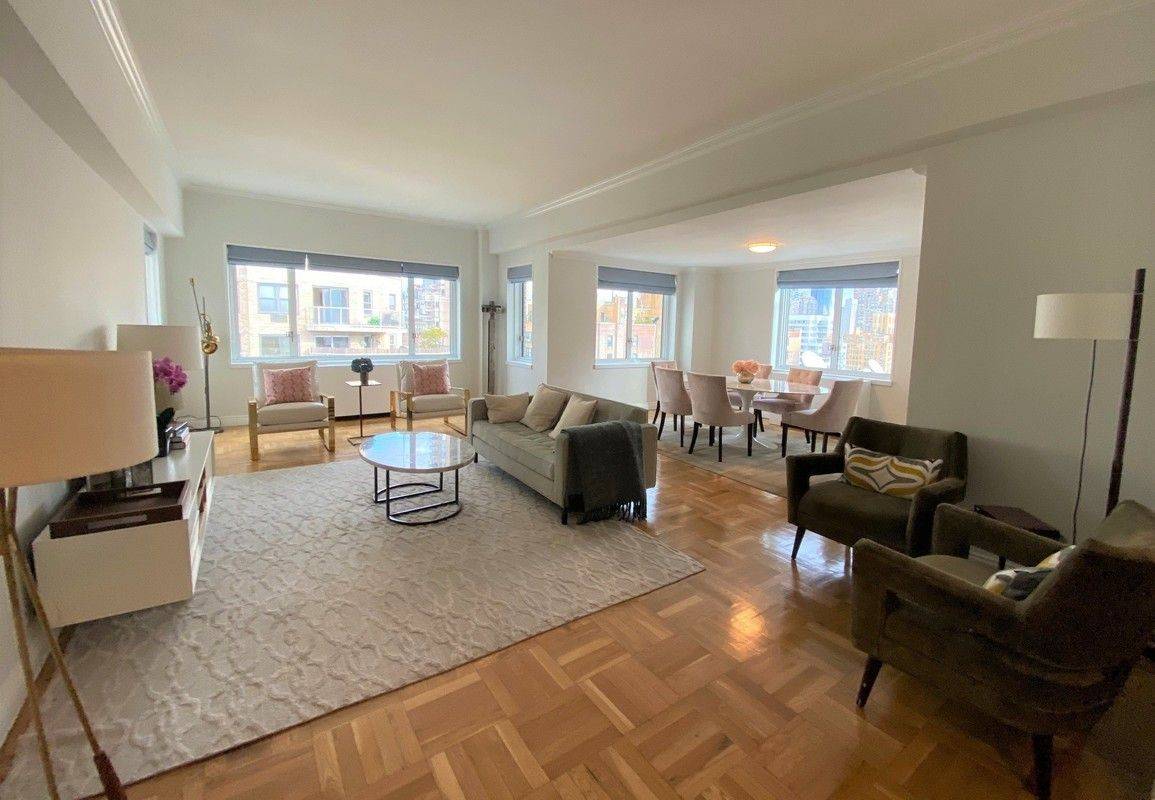 Huge High Floor Renovated Corner Luxury Convertible Five Bedroom w 4 Baths //  Four Bedroom Plus Maid's/ Baby's Room,  White Glove Service, Garage  & Gym in Lenox Hill Prime Upper East Side