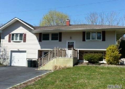 Great opportunity to own a 5 B R, 3 Full Bath home on a quiet street in desirable Three Village SD.