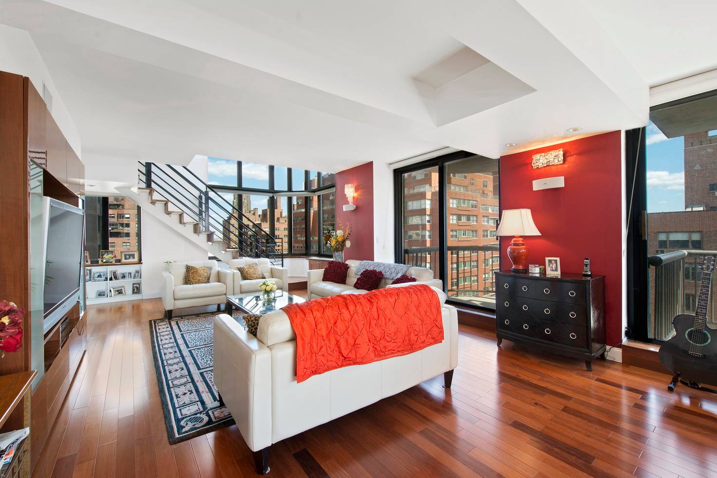 Dramatic Full Floor 4 Bedroom Duplex with Stunning Views 52 East End Avenue 