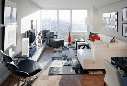 **Marvelous Alcove Studio In Chelsea! Wall Of Windows!**